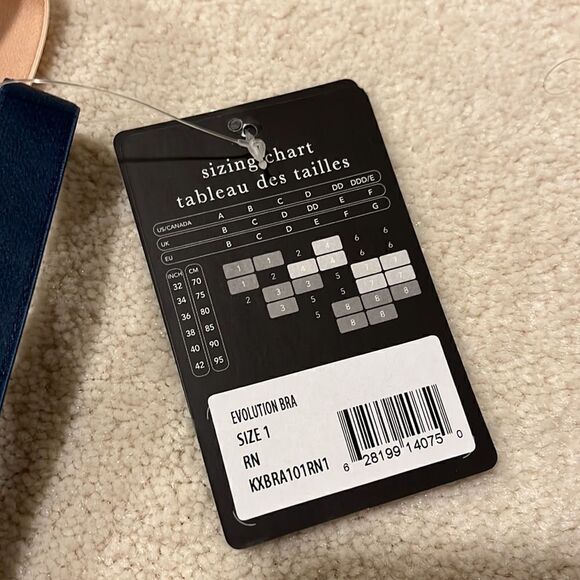 Knix Evolution Bra-Blue Pattern- Size 1 - Picture 4 of 9